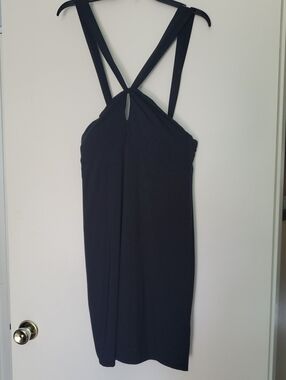 Athleta Classic Black Strappy Women’s Dress